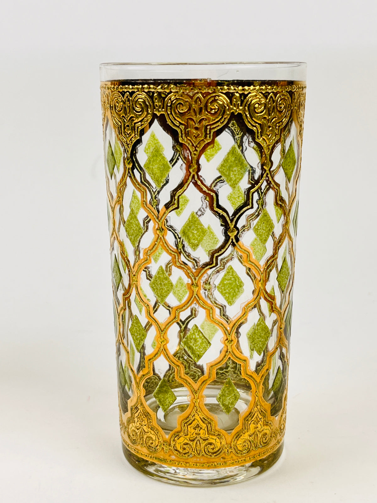 Vintage 22k Gold-Plated Culver Glasses