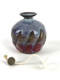 Studio Pottery Oil Lamp