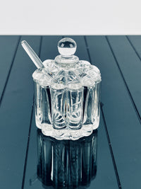 Vintage Glass Salt Cellar