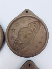 Vintage Celestial Cookie Molds, 4pc Set
