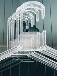 Vintage Lucite Hangers Made in Finland, 4pc Set