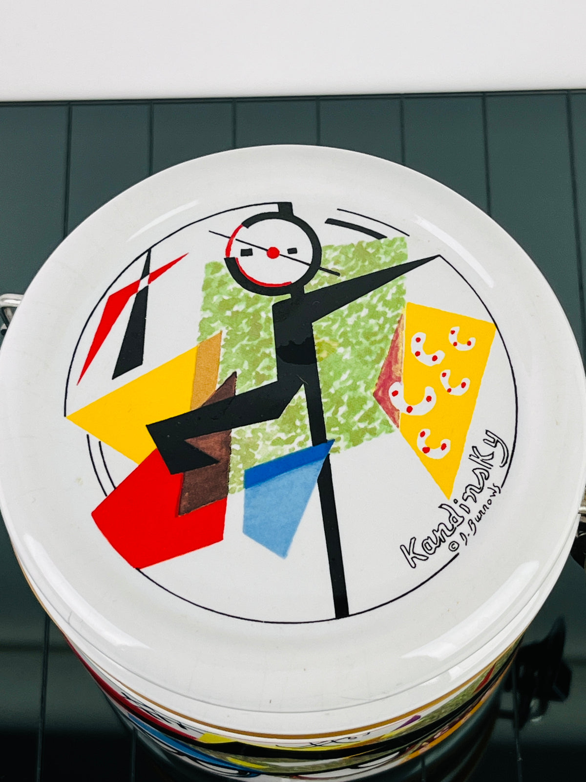 Vintage Kandinsky Canister