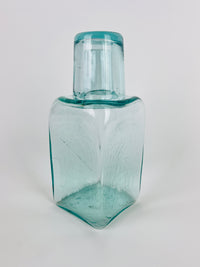Blown Glass Bedside Carafe Set
