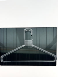 Vintage Lucite Hangers Made in Finland, 4pc Set