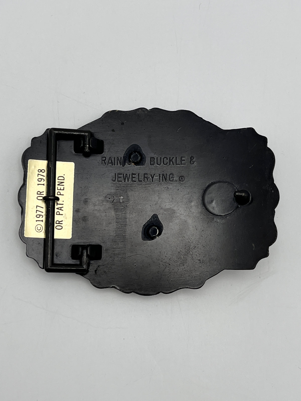 Vintage 70s Brass Duck Belt Buckle