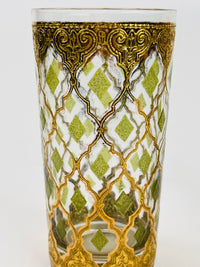 Vintage 22k Gold-Plated Culver Glasses