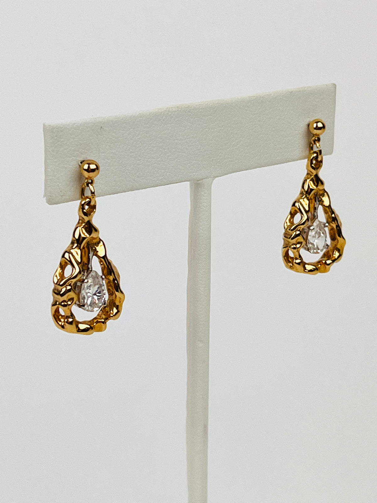 Vintage Rhinestone Earrings