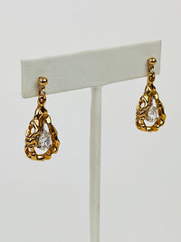 Vintage Rhinestone Earrings