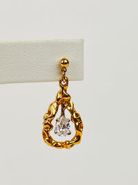 Vintage Rhinestone Earrings