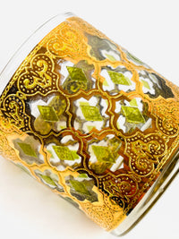 Vintage 22k Gold-Plated Culver Rocks Glasses