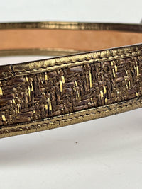 Vintage Carlos Falchi Leather Belt