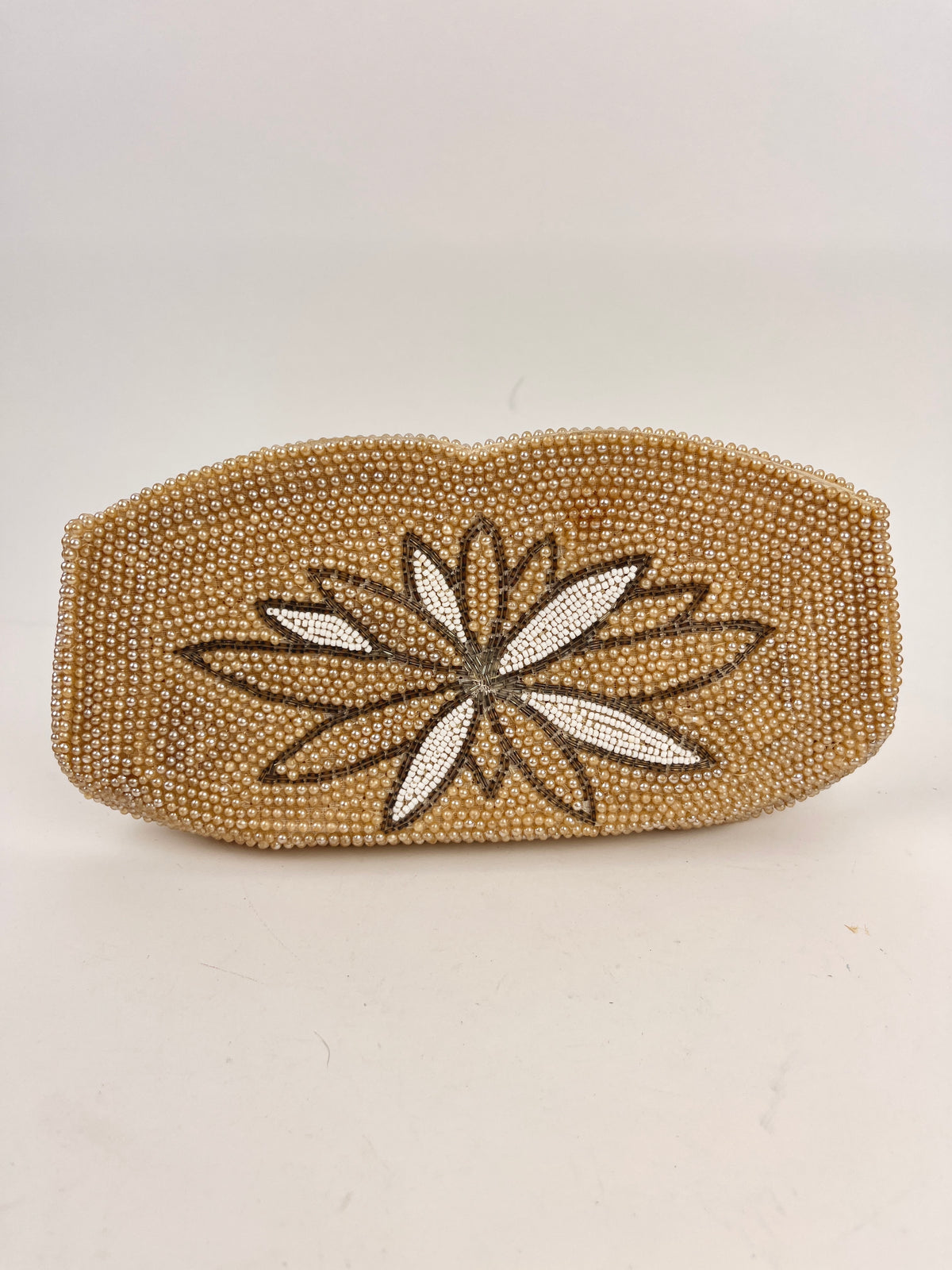Vintage Hand-Beaded Clutch