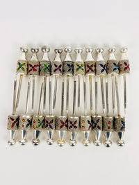 Vintage Silver-Plated Cocktail Picks - 20pc Set