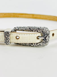 Vintage Reversible Leather Belt