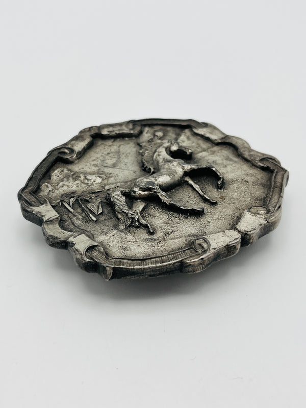 70s Vintage Horse Belt Buckle
