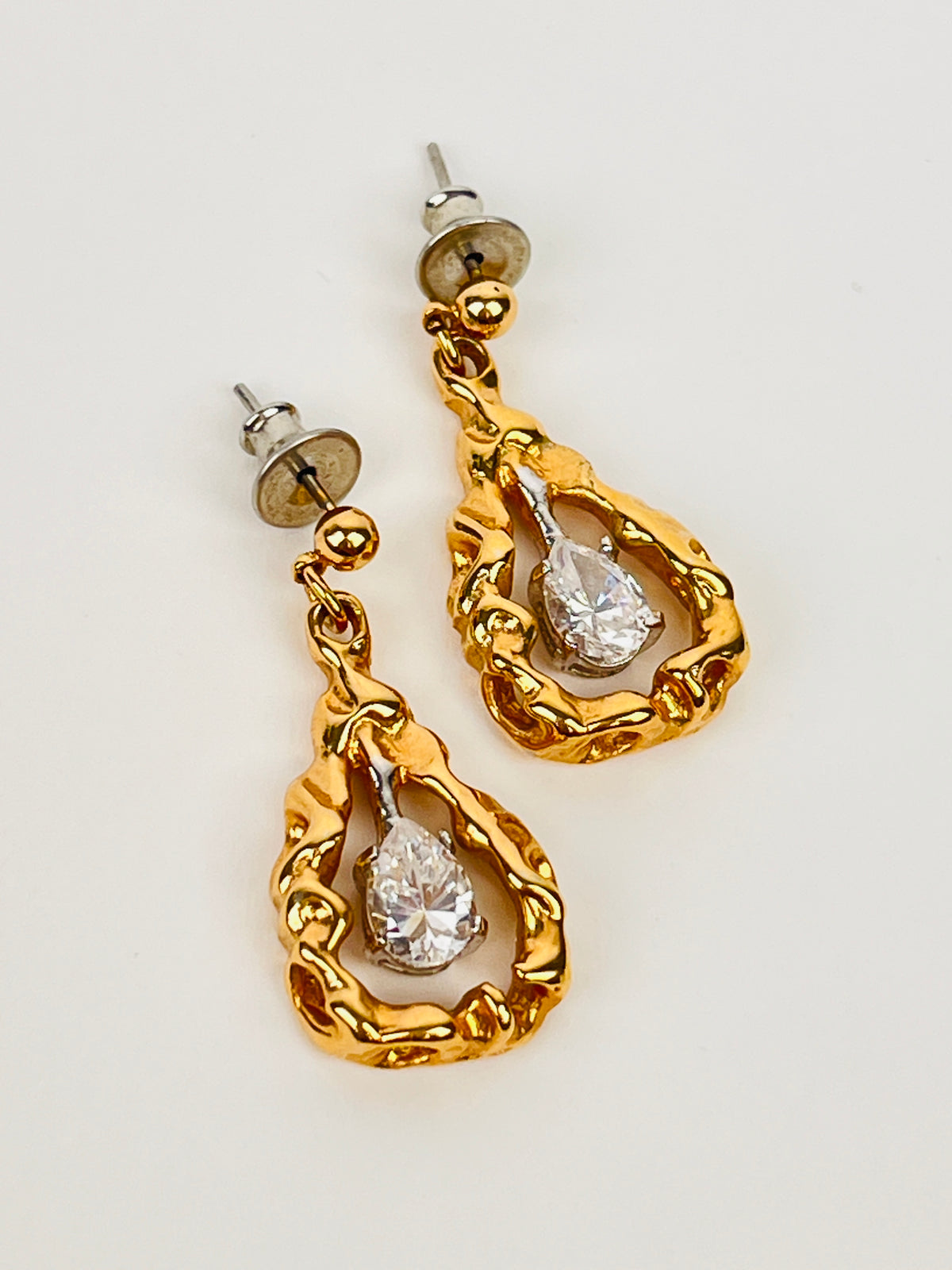 Vintage Rhinestone Earrings
