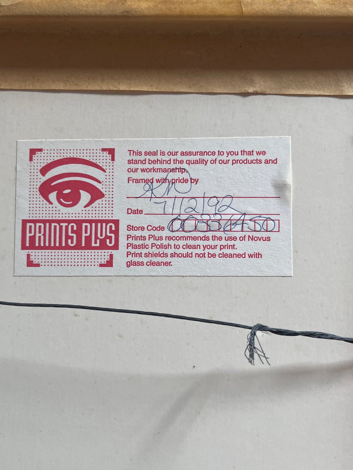 Pair of Postmodern Framed Art Prints