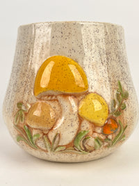 Vintage Ceramic Mushroom Planter