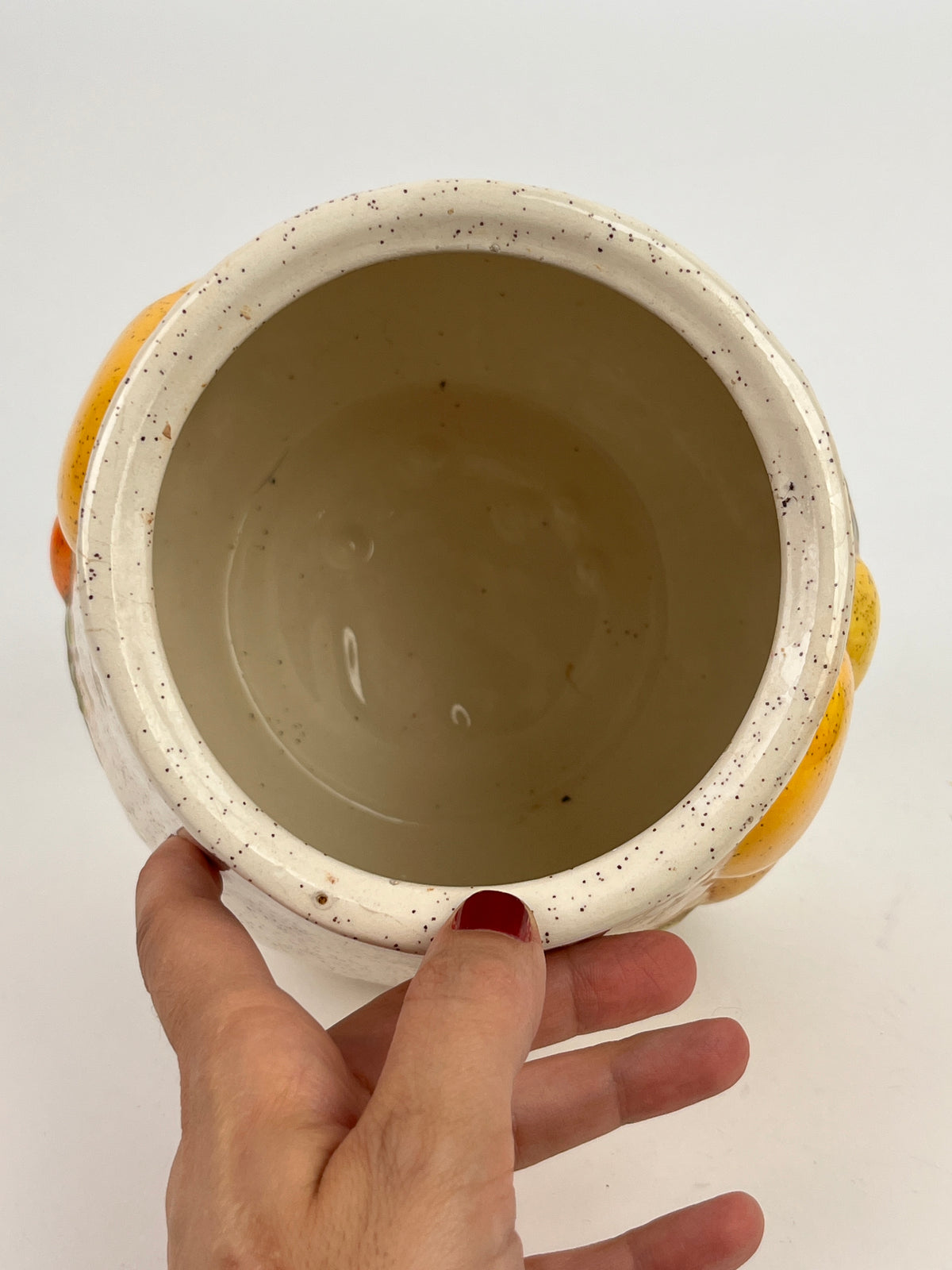 Vintage Ceramic Mushroom Planter