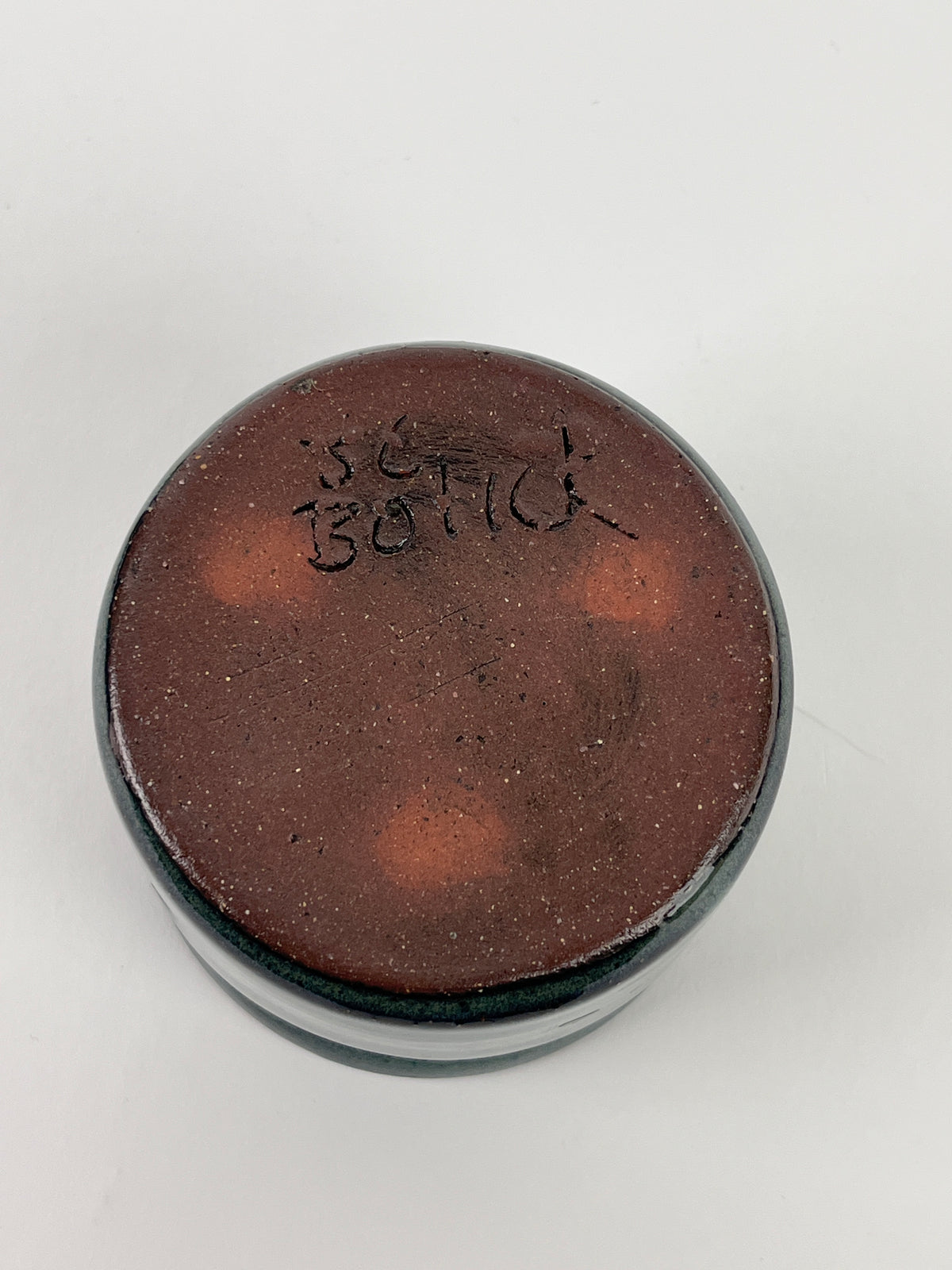 Handmade Stoneware Garlic Jar