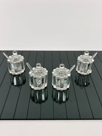 Vintage Glass Salt Cellar