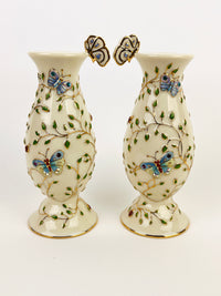 Vintage Lenox Teapot, Candle Holder, Salt & Pepper Set