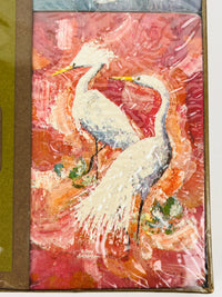 Vintage Tropical Birds Playing Cards