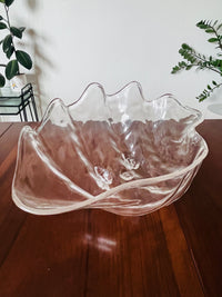 Vintage Lucite Shell Salad Set