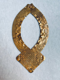 Vintage Metal Mesh Necklace