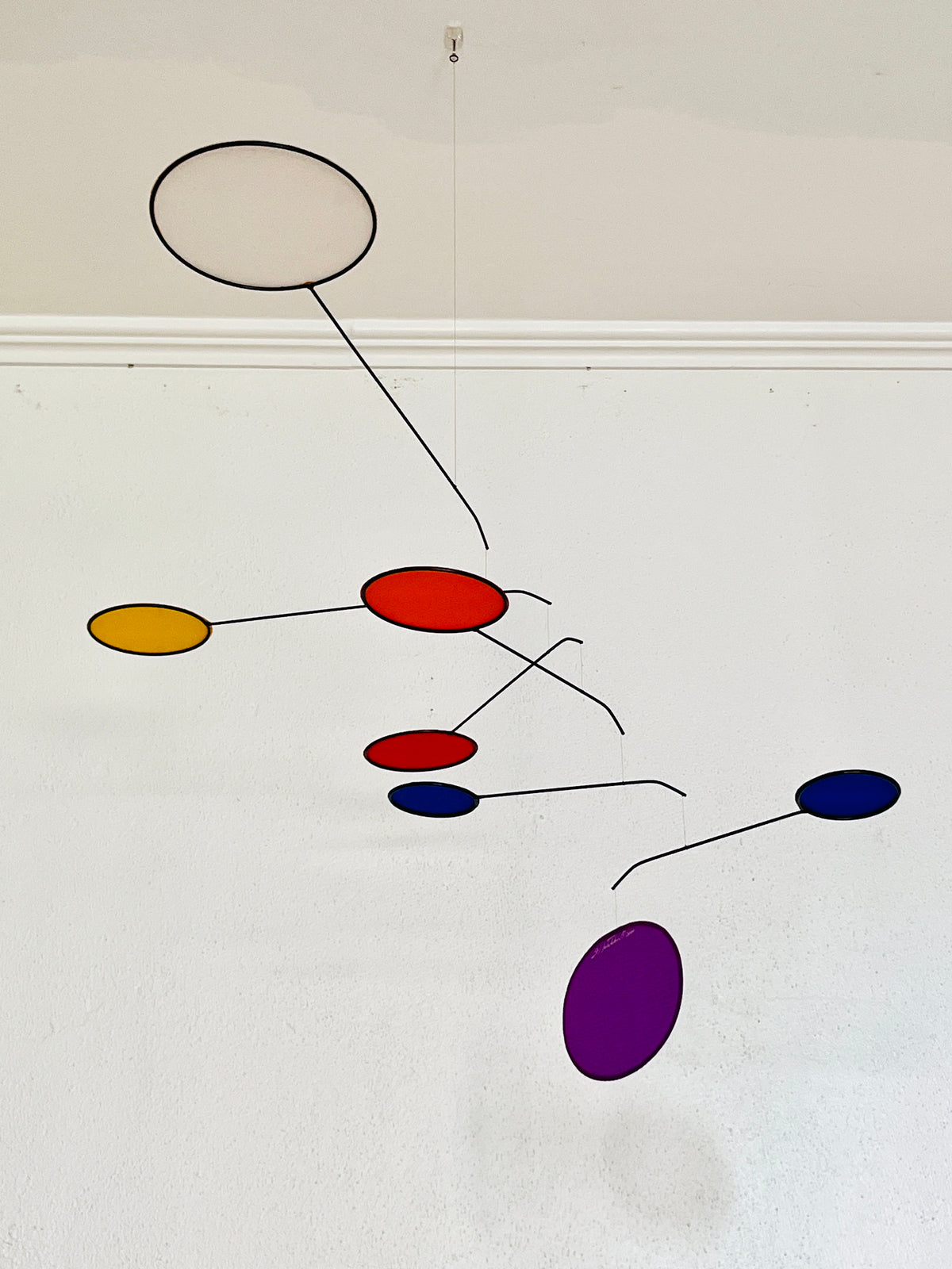 Vintage Lumen Mobile by Joel Hotchkiss, Signed