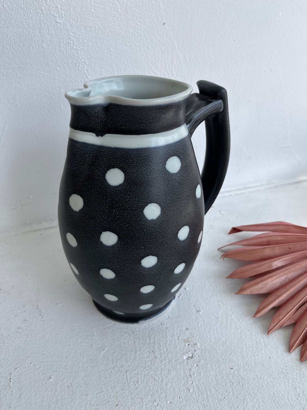 Porcelain Dot Vessel