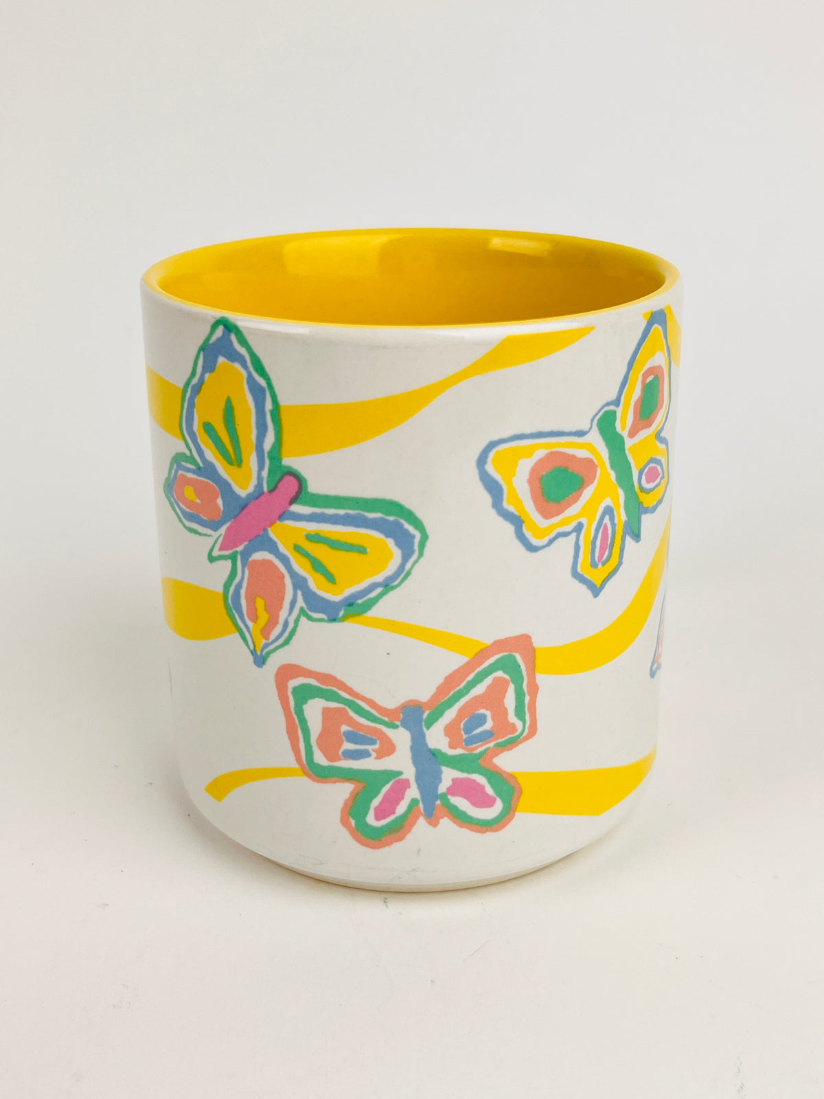 80s Vintage Butterfly Mug