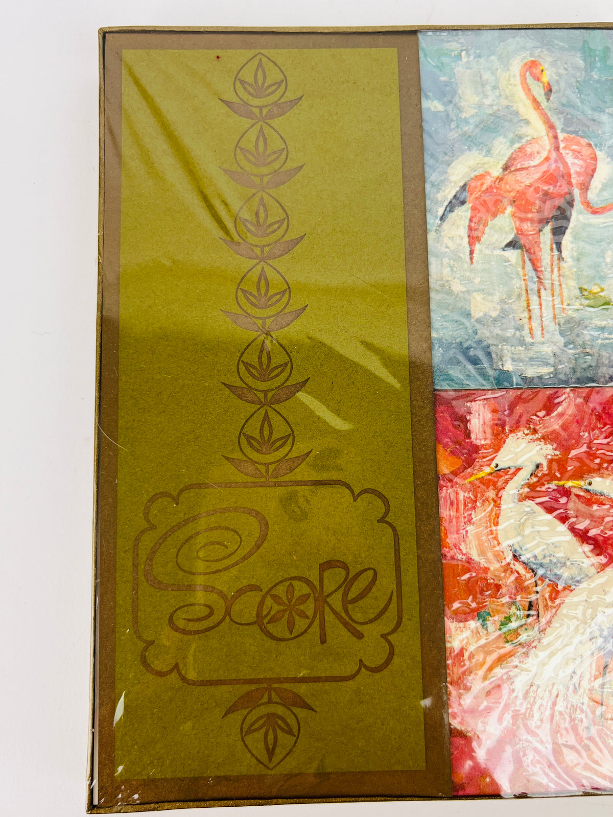 Vintage Tropical Birds Playing Cards
