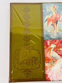 Vintage Tropical Birds Playing Cards