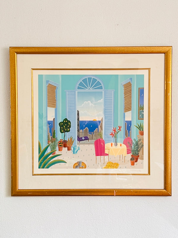 “Chicago Morning” by Thomas McKnight Signed Artist Proof