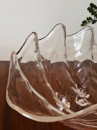 Vintage Lucite Shell Salad Set