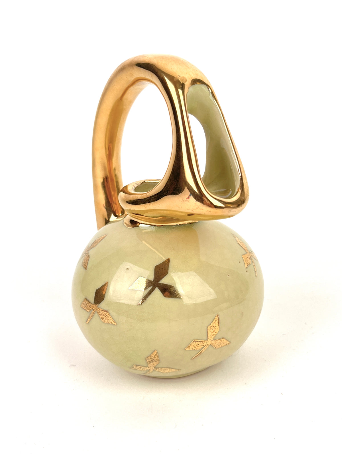 Vintage Porcelain Honey Pitcher