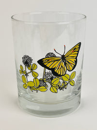 Vintage Butterfly Rocks Glasses