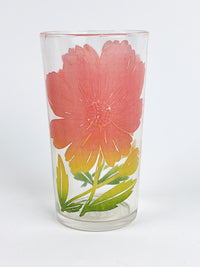 Vintage Pink Flower Glasses