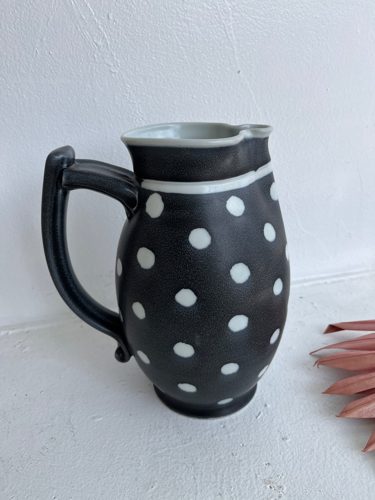 Porcelain Dot Pitcher