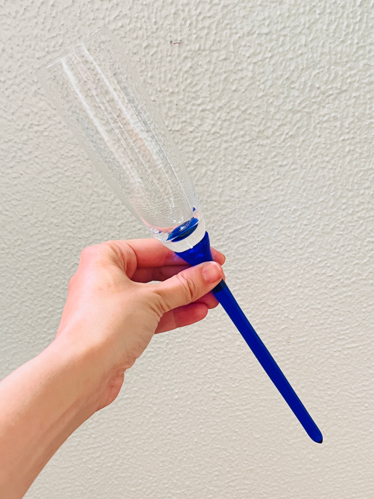 90s Vintage Champagne Flute Bouquet