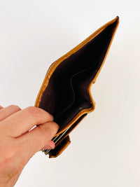 Vintage Leather & Lizard Skin Wallet