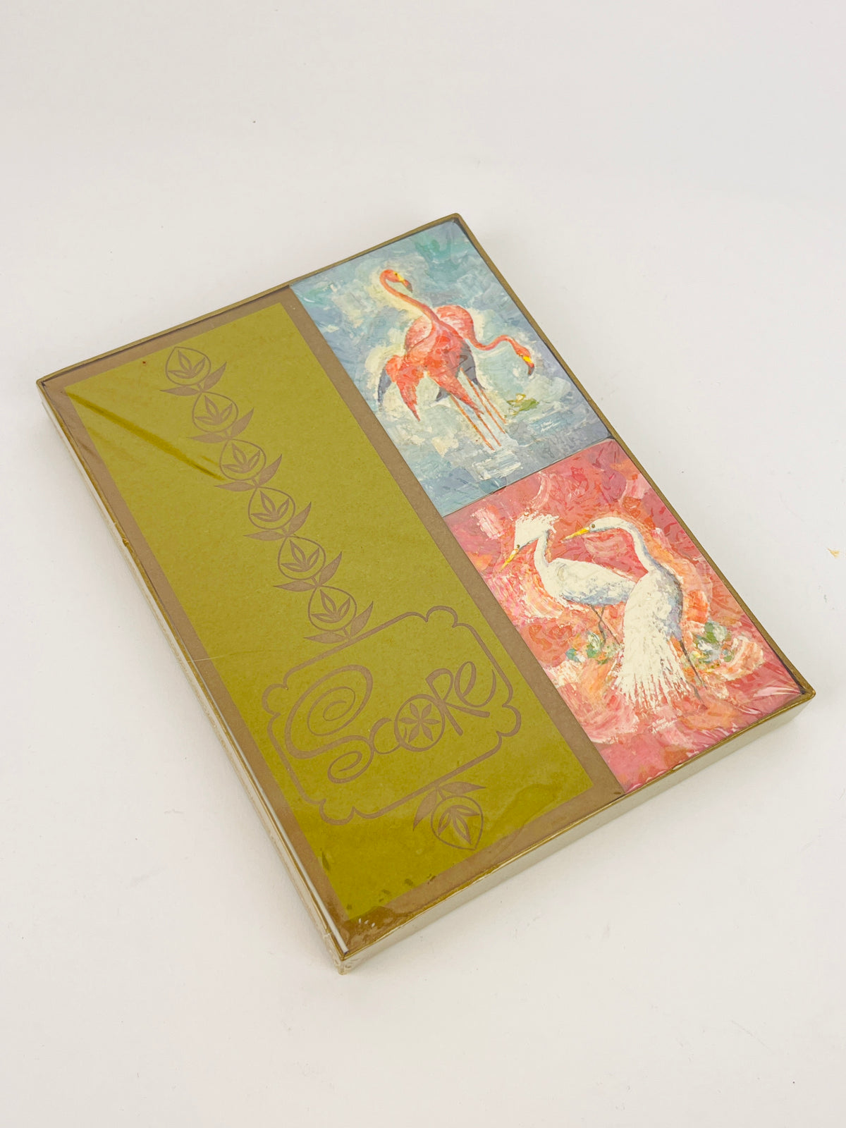 Vintage Tropical Birds Playing Cards