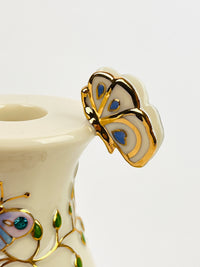 Vintage Lenox Teapot, Candle Holder, Salt & Pepper Set