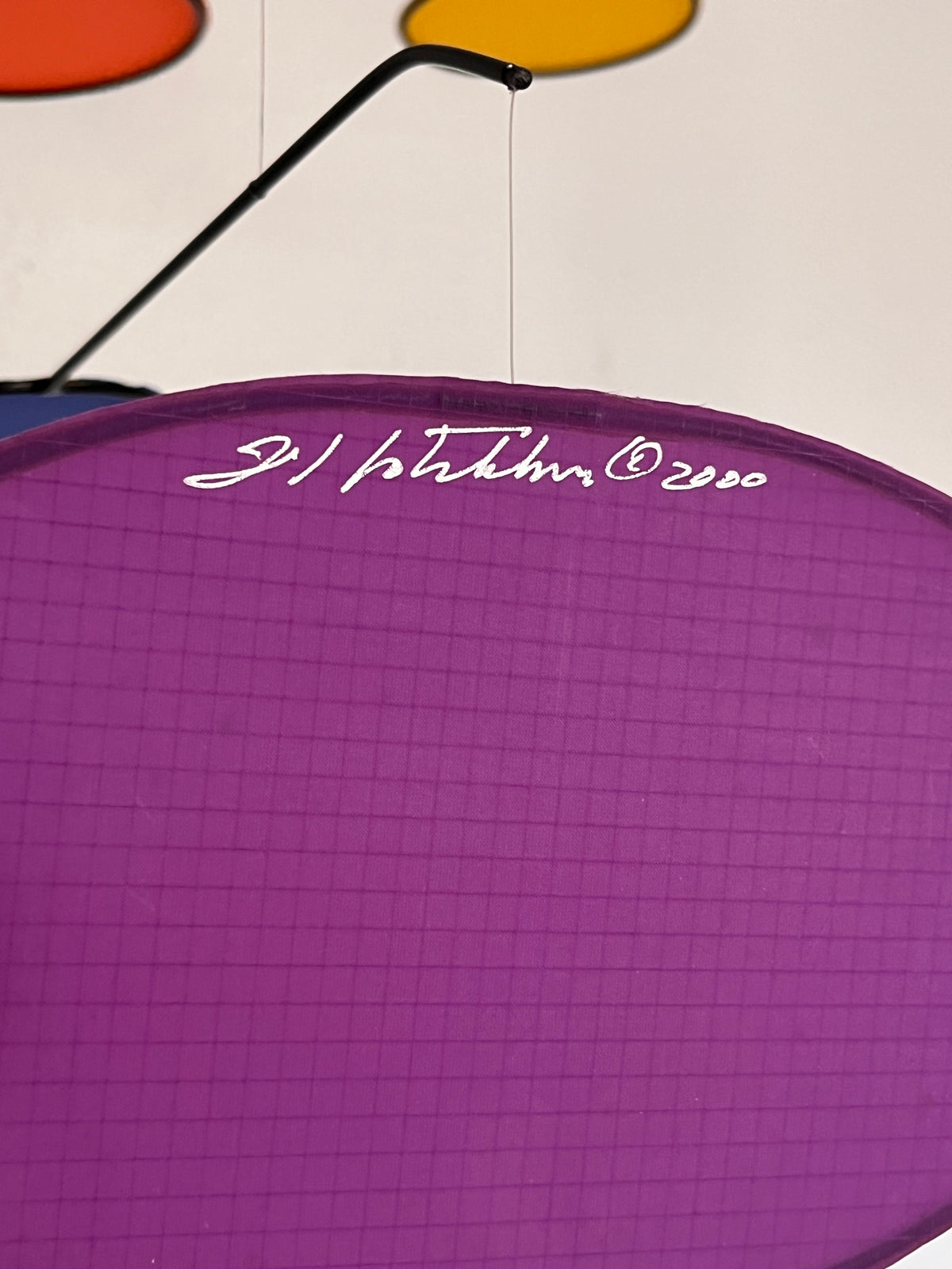 Vintage Lumen Mobile by Joel Hotchkiss, Signed