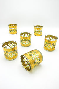 Vintage 22k Gold-Plated Culver Rocks Glasses