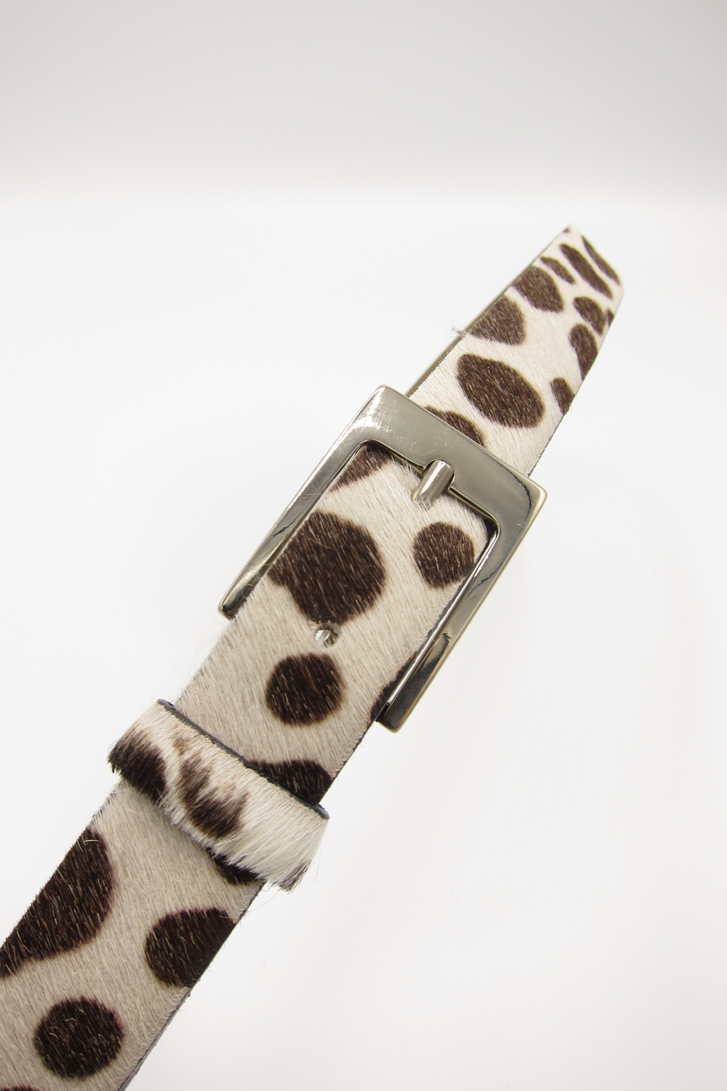 Vintage Calf Hair Animal Print Belt – Dovetail