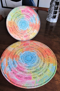 Computer Talk Circular Jigsaw Puzzle Springbok 1965