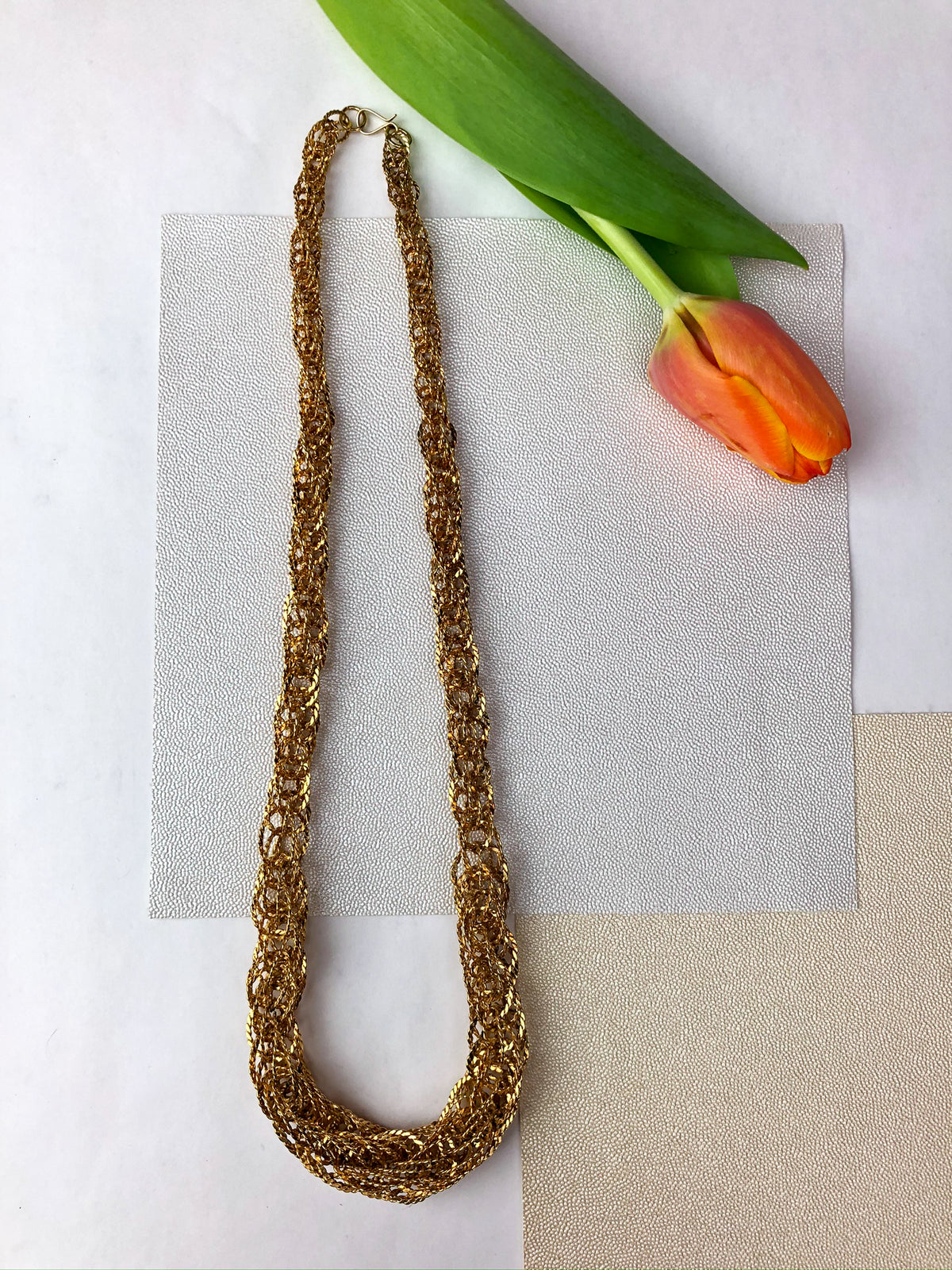 Vintage Braided Necklace