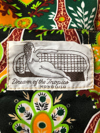 Vintage Psychedelic Maxi Dress